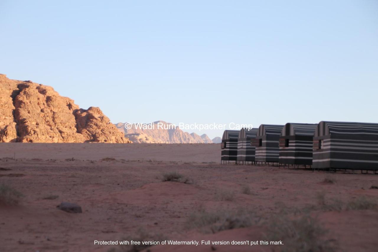 Wadi Rum Backpacker Camp Exteriér fotografie