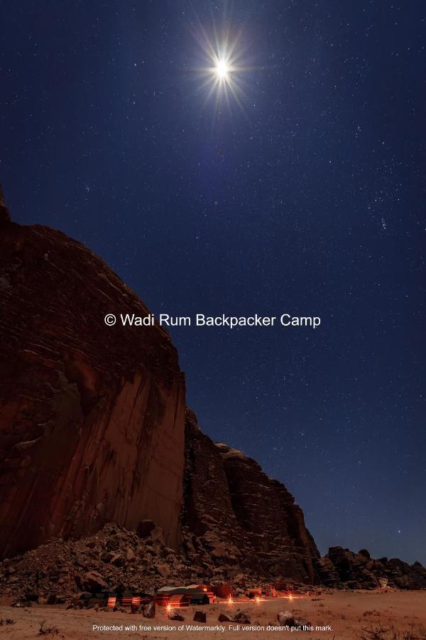 Wadi Rum Backpacker Camp Exteriér fotografie
